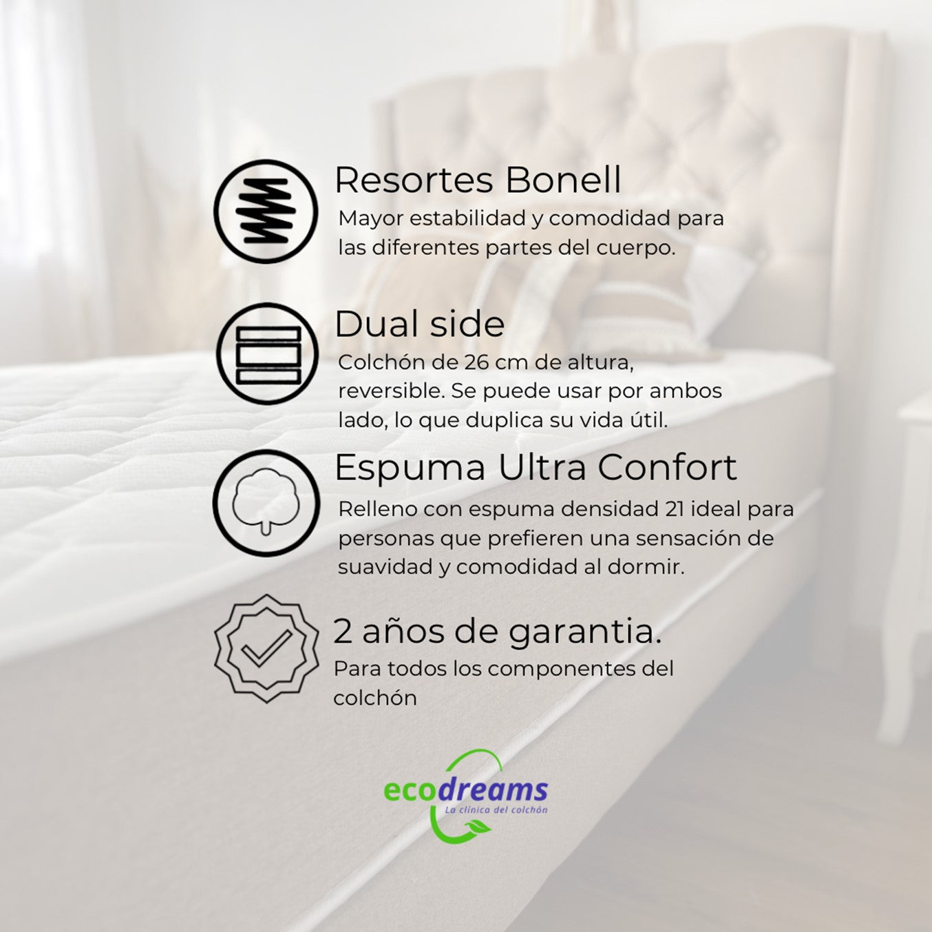 COLCHÓN 1.5 PLZ MEDIUM