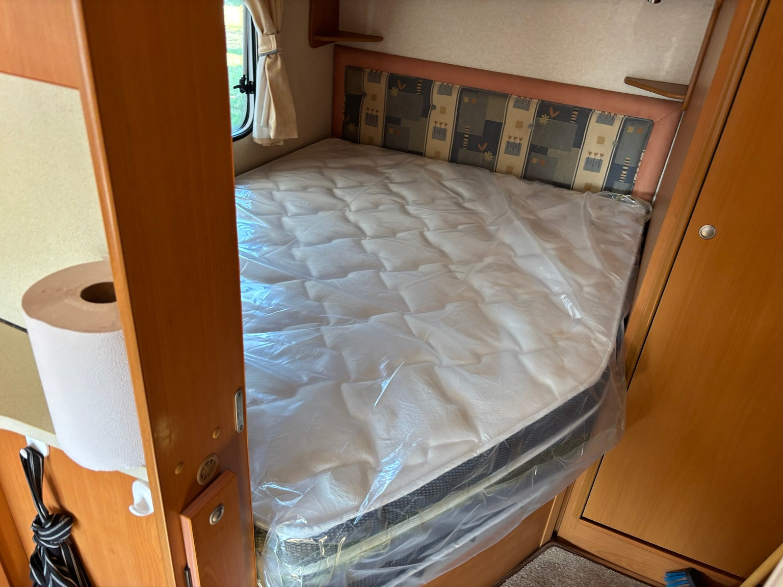 Colchón Ecodreams instalado en un camper
